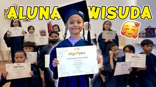 ALUNA WISUDA SUDAH LULUS LES BAHASA INGGRIS WOW SENANG BANGET [upl. by Yvonner]