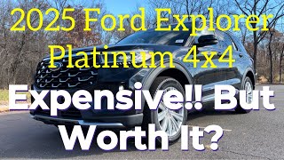 2025 Ford Explorer Platinum The BEST Midsize SUV [upl. by Gaal]