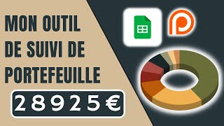 Mon outil de suivi d’action Portefeuille bourse  Bilan hebdomadaire PEA CTO  Ep9 [upl. by Cynthie]