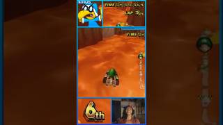 Grumble Volcano SECRET Shortcut MarioKartWii [upl. by Tabby]