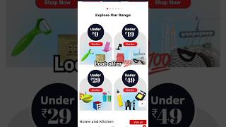 Best online shopping app🤑 l loot offer l online shopping l Flipkart l amazon shorts [upl. by Inaflahk]