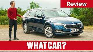 New 2020 Skoda Octavia Estate review – best value car on sale  What Car [upl. by Jannery]