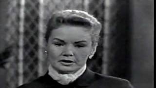 Frances Farmer This Is Your Life Part One 1958 [upl. by Laughry]