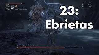 Bloodborne Cutscenes amp Bosses 23  Ebrietas [upl. by Alesram630]