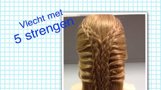 Speciale 5 strengen vlecht [upl. by Ama]