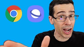 Best Browser for Android Switching from Google Chrome amp Brave to Samsung Internet [upl. by Nagiam]