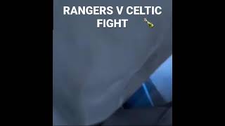 Rangers v Celtic Fans fight after the Game at Ibrox Park Celtic fan gets bottled 2nd January2023 [upl. by Sandell]