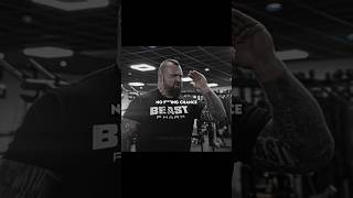 The world record DEADLIFT☠️ gymedit gym eddiehall [upl. by Itsym]