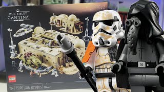 QUICK REVIEW LEGO Star Wars MOS EISLEY CANTINA  75290  2020 [upl. by Hubey933]