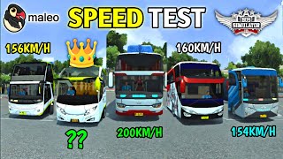 🚚Top SpeedPower Test of All Buses Available in Bus Simulator Indonesia by Maleo 🏕  Bus Gameplay [upl. by Matusow422]