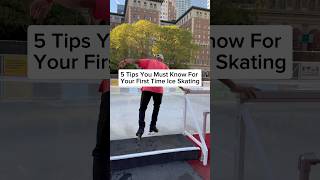 5 Tips For Your First Time Ice Skating 😳😱 iceskating figureskating tips holidayswithshorts [upl. by Rowney327]