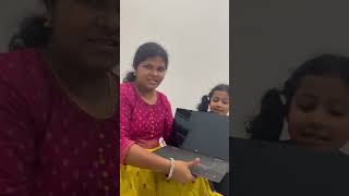 Opening a new laptop song music unboxing shorts karthikkoppaka autistic [upl. by Orme52]