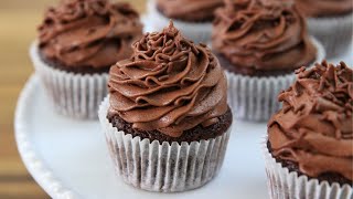 Chocolate Cupcakes Recipe  How to Make Chocolate Cupcakes [upl. by Montano]