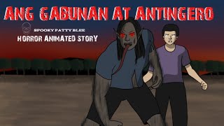 ANG GABUNAN AT ANTINGERO Aswang Animated Horror Story  Pinoy Animation [upl. by Aihtenak]