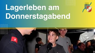 Lagerleben am Donnerstagabend am 50 Landestreffen [upl. by Jecho]