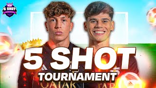 ⚽️🏆 5 SHOT TOURNAMENT ANDREA FRATINO vs LOPES [upl. by Aitekram282]