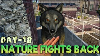 Day 18 Why Are There Wolves Up Here  7 Days To Die Alpha 21 Multiplayer [upl. by Eadas987]