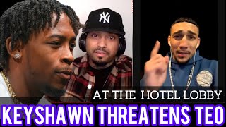 BREAKING NEWS Keyshawn Davis Threatens Teofimo At Hotel Teo Talks About The Aftermath In Details [upl. by Eux]