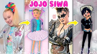 OLD JOJO SIWA VS NEW JOJO SIWA Dress To Impress dresstoimpress [upl. by Bouzoun404]