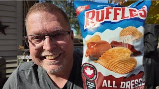 Ruffles All Dressed Potato Chip Review [upl. by Ulrich]