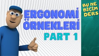 Ergonomi Örnekleri ve Çalışma Ergonomisi Bölüm 1 [upl. by Acinom642]