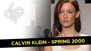 Fashion Flashback Calvin Klein Spring 2000 [upl. by Isa74]