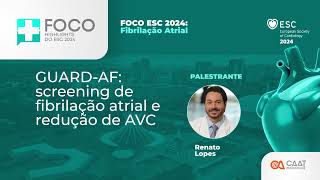 GUARDAF screening de FA e redução de AVC [upl. by Stillas240]