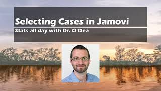 How to select cases in JAMOVI [upl. by Hanan]