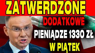 DODATKOWE PIENIÄ„DZE DLA SENIORĂ“W ZUS BÄDZIE PĹACIĹ DO 1330 ZĹ MIESIÄCZNIE 3 PAĹąDZIERNIK 2024 [upl. by Yraeht]