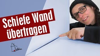 Brett an schiefe Wand anpassen  schnell mal erklärt [upl. by Oswin]