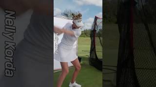 세계랭킹 1위 넬리코다의 꾸준한 스윙훈련 골프 golf nellykorda [upl. by Ardnahcal102]