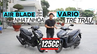 SO SÁNH VARIO VÀ AB 125 Sau 1 tháng  Chọn AN TOÀN NHÀM CHÁN hay PHÁ CÁCH KHÁC BIỆT  QUANG MOTOR [upl. by Notsa]