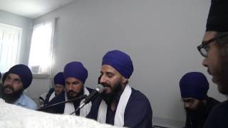 Rehras Sahib  Bhai Jagjit Singh Melbourne  2015 Annual Akhand Keertan New York Smagam [upl. by Namsaj890]