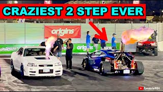 CRAZIEST 2 Step Competition Ever Skyline R32 vs R33 vs R34 vs R35 vs 2JZ vs Mustang vs Aventador [upl. by Enohs142]