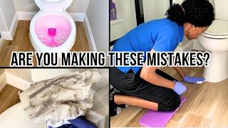 5 Common Toilet Cleaning Mistakes People Make When Cleaning and How To Fix Them [upl. by Llered]