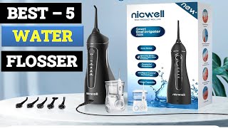 Top 5 B Best Water Flosser 2023 [upl. by Eizzo]