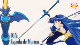 EPC DIY Espada de Marina  Umi Ryuuzaki  Las Guerreras Mágicas [upl. by Gnni]