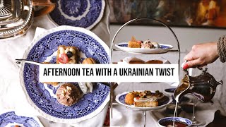 🫖🍰AFTERNOON TEA with a UKRAINIAN TWIST [upl. by Bev]