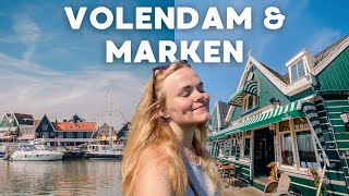 Volendam amp Marken  the perfect day trip from Amsterdam 🐟 Netherlands travel vlog [upl. by Kitarp]