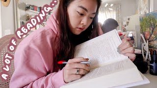 reading for 24 hours a somewhat chaotic reading vlog [upl. by Yklam]