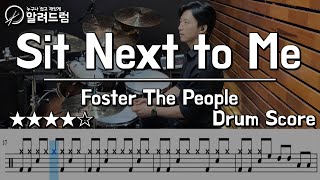 Sit Next to Me  Foster The People DRUM COVER [upl. by Aroda187]