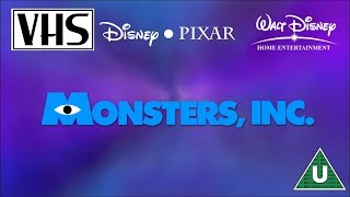 Opening to Monsters Inc UK VHS 2002 [upl. by Ray]