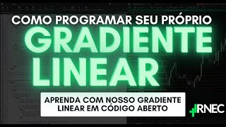 Aprenda a programar seu próprio Gradiente Linear no Profit em código aberto  RNEC Indicadores [upl. by Hildegard14]