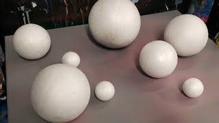 More balls Fluid painting 3D technique [upl. by Shanon]