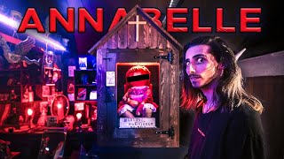 Meeting the REAL ANNABELLE from THE CONJURING  Inside The Warren Occult Museum [upl. by Liz]