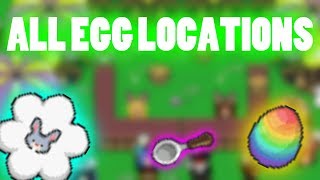 Graal Classic  All Egg Locations 2018 [upl. by Eejan]