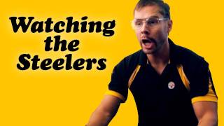 Pittsburgh Dad Watching The Steelers [upl. by Damalis]