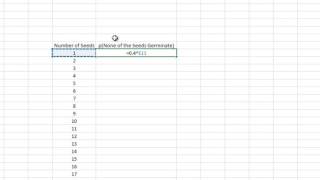 How to Create a TTable of Probabilities in Excel [upl. by Linell]