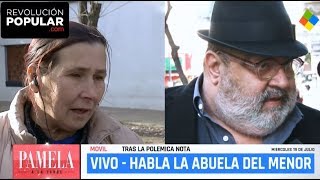 La abuela del quotPolaquitoquot cruzó a Lanata y lo desafió a quotBajar a la villaquot [upl. by Minica]