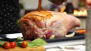 Recetas para Navidad  Pernil de cerdo [upl. by Eenat]